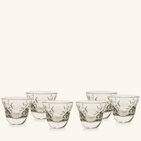 mario cioni c bicchierino kawa cup set of 6