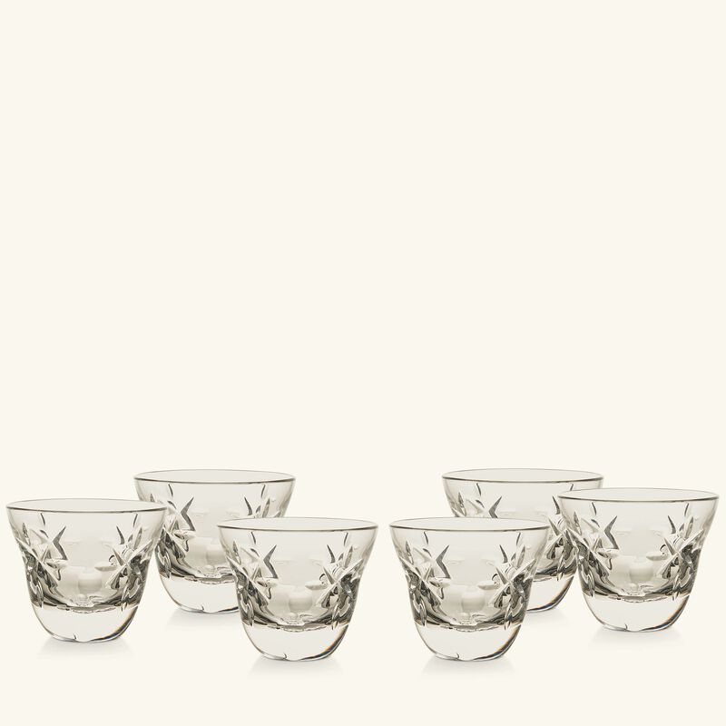 mario cioni c bicchierino kawa cup set of 6