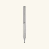 st dupont classique ballpoint pen silver
