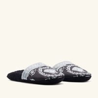 versace i love baroque slippers black