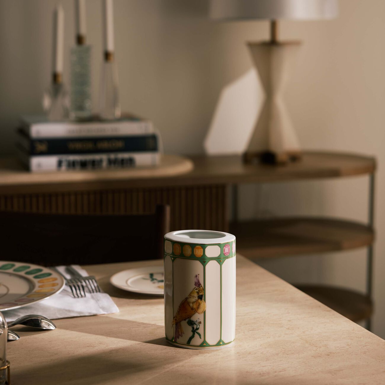 rosenthal idyllia vase round small marshmallow