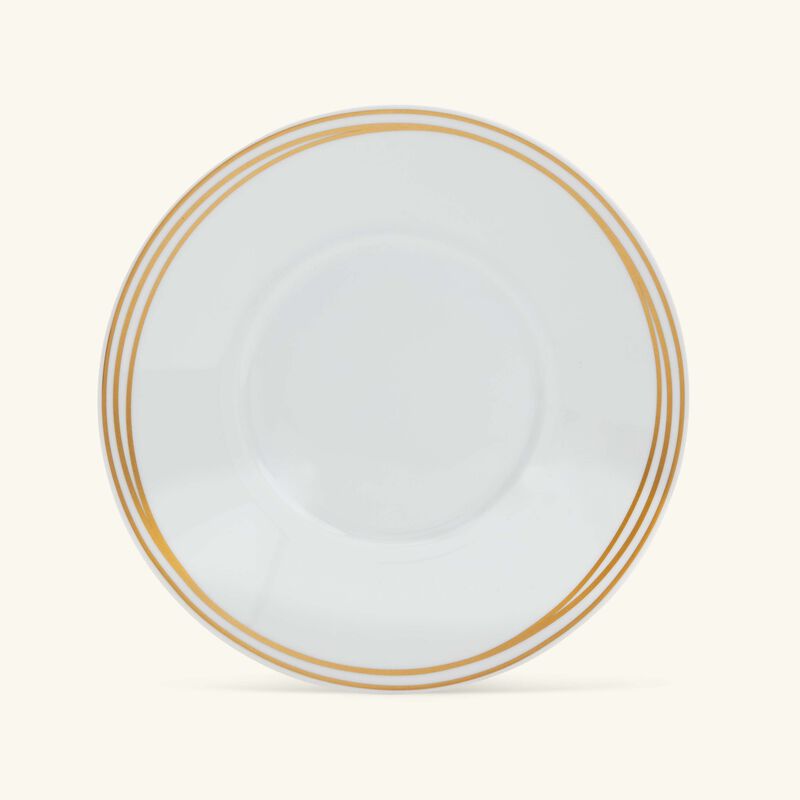 bernardaud tea cup saucer white set of 2