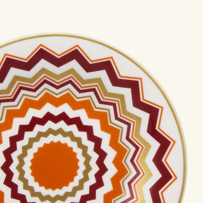 ICONIC Bread & Butter Plate Round 15 cm Set of 2 missoni home iconic bread butter plate round 15 cm set of 2