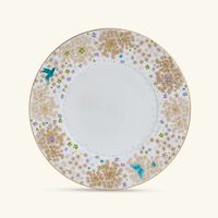 bernardaud feerie michael cailloux salad plate round pink 21cm