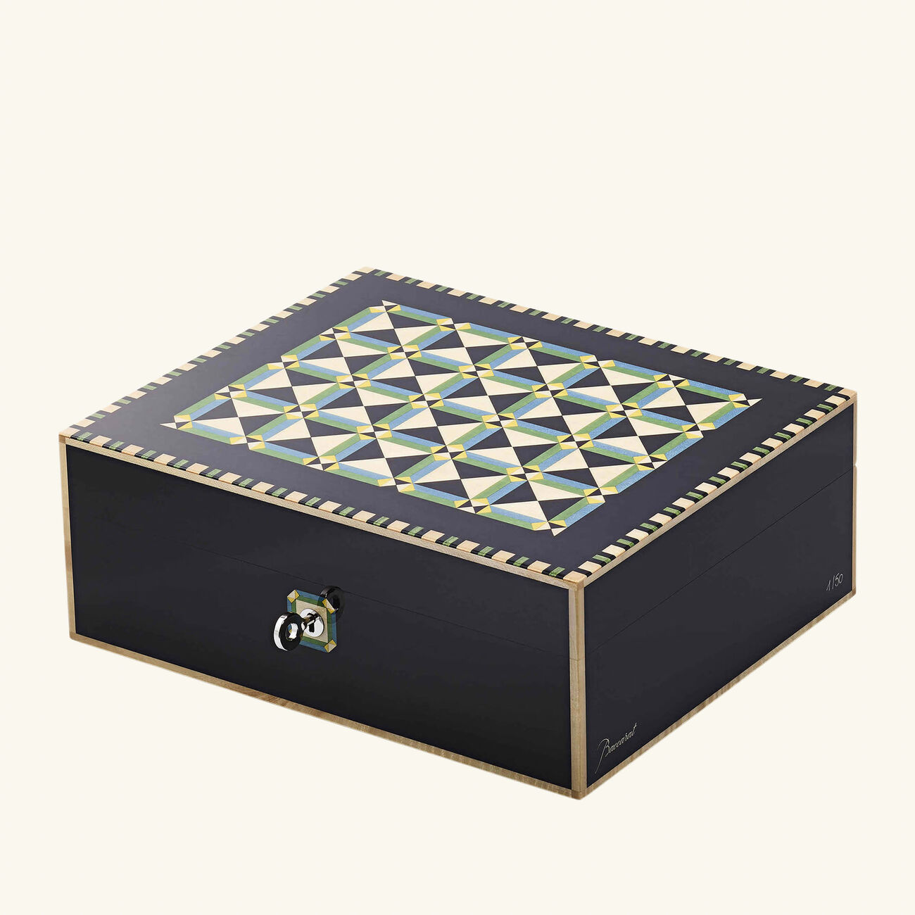 baccarat louxor cigar humidor