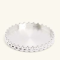 christofle babylone candle holder silver plated