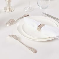christofle jardin d eden dinner fork silver plated