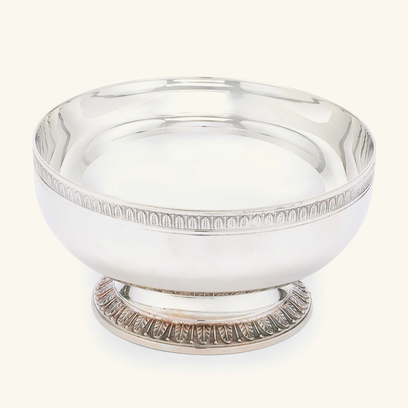 christofle malmaison serving bowl silver plated 14cm