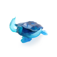 Large Blue Sea Turtle Mer De Corail, small