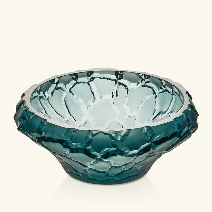 lalique terramineral caldera centerpiece blue