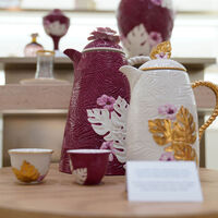villari acapulco thermos maroon
