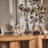 lladro bal ganesha sculpture small red