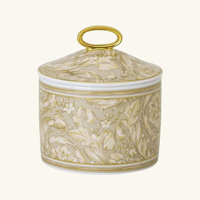 versace barocco beige trinket box small