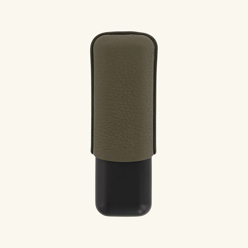 st dupont double cigar case brown