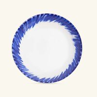bernardaud in bloom salad plate round blue 21cm set of 6