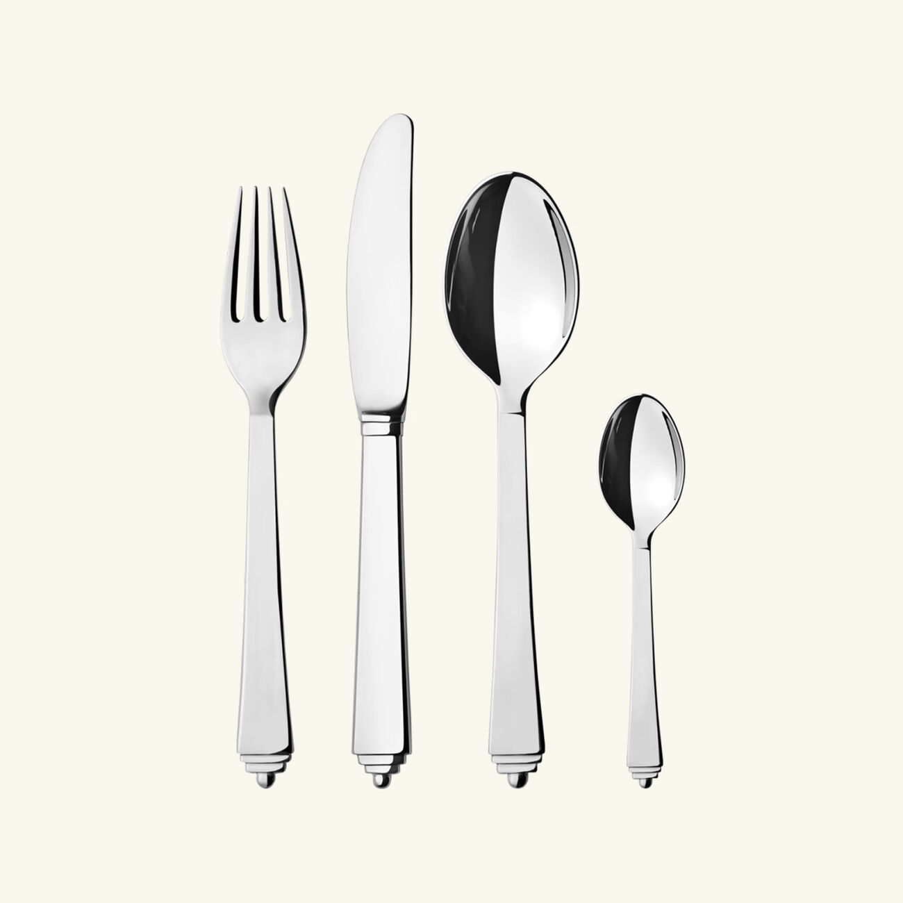 Pyramid Cutlery Sets Silver Set Of 24 georg jensen pyramid cutlery sets silver set of 24