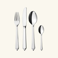 Pyramid Cutlery Sets Silver Set Of 24 georg jensen pyramid cutlery sets silver set of 24