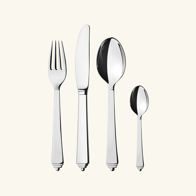 Pyramid Cutlery Sets Silver Set Of 24 georg jensen pyramid cutlery sets silver set of 24