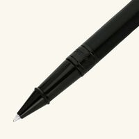 st dupont d initial memento mori rollerball pen black