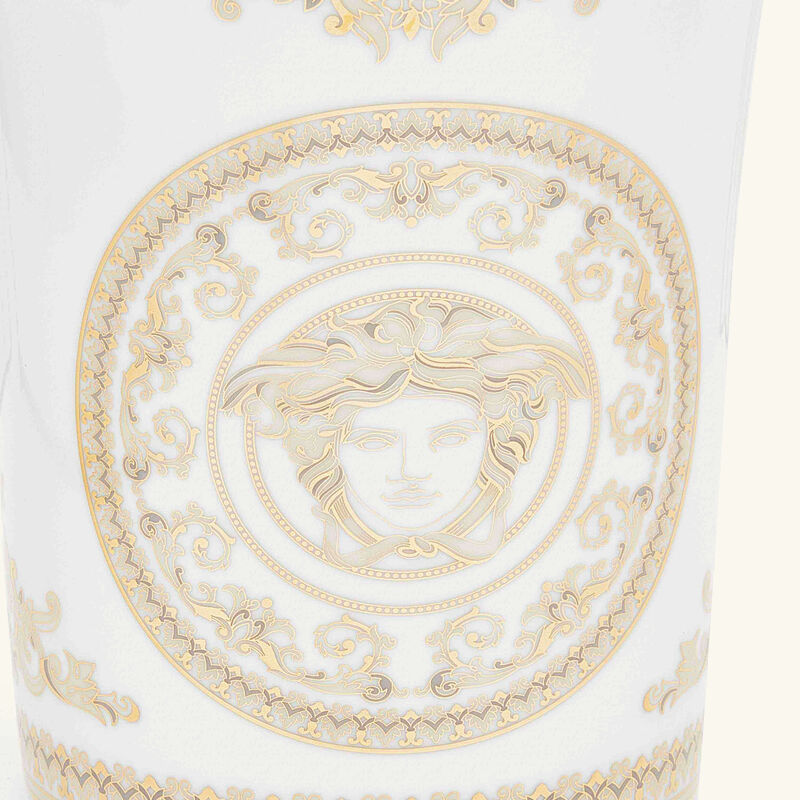 Medusa Gala Vase Small White versace medusa gala vase small white