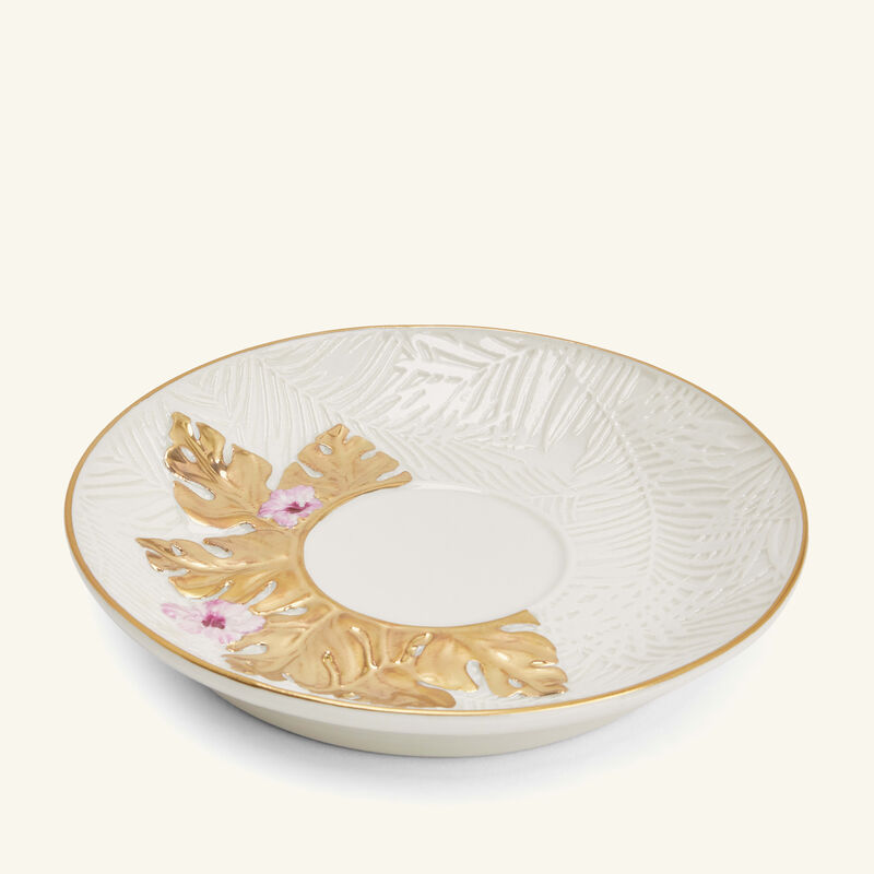 فيلاري فنجان الشاي العربي أكابولكو مع صحنه أبيض