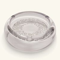 dimlaj qamar ashtray round clear