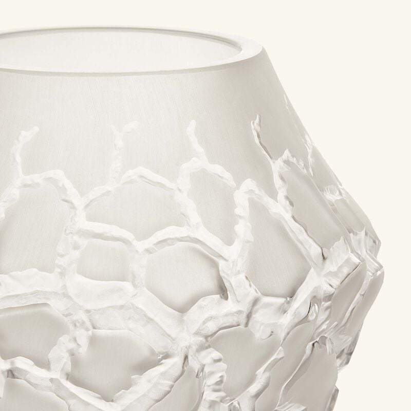 Terramineral Caldera Vase Round Small Clear lalique terramineral caldera vase round small clear