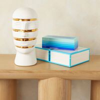 jonathan adler atlas sliced bust sculpture medium white