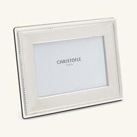 christofle perles picture frame silver plated 10x15cm