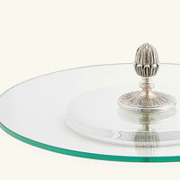 christofle malmaison cheese tray round medium silver plated