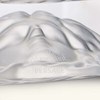 versace medusa lumiere ashtray octagonal small clear