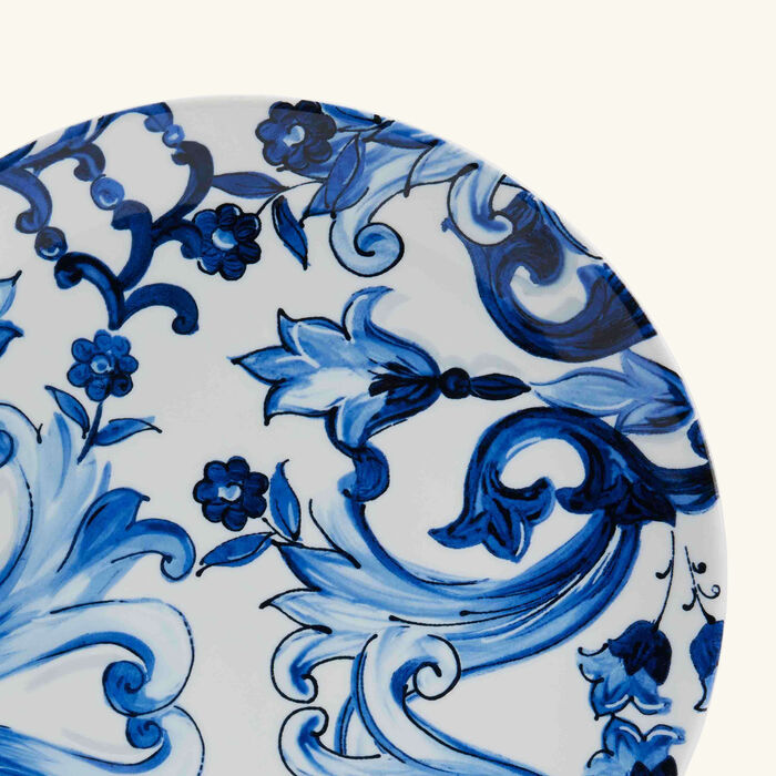 dolce gabbana casa blu mediterraneo charger plate round 31cm