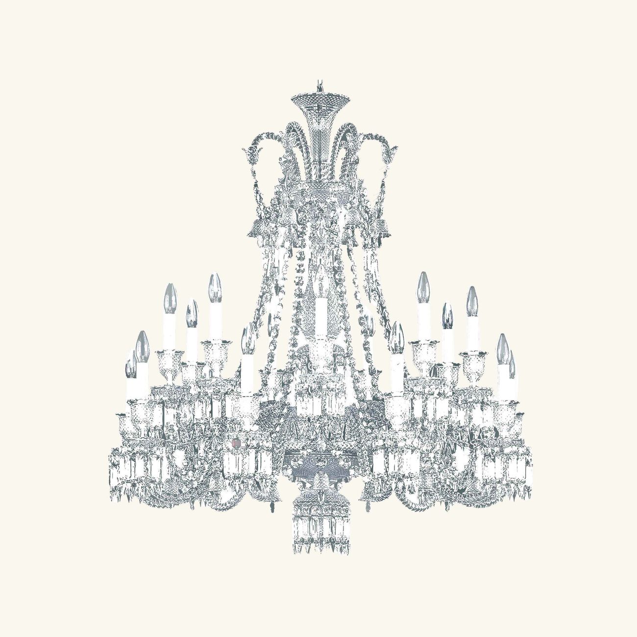 baccarat z nith chandelier
