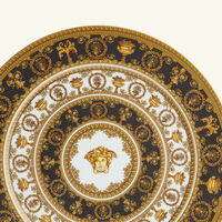 versace i love baroque charger plate round gold 33cm