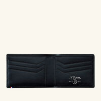 st dupont defi perforated 6 card wallet black