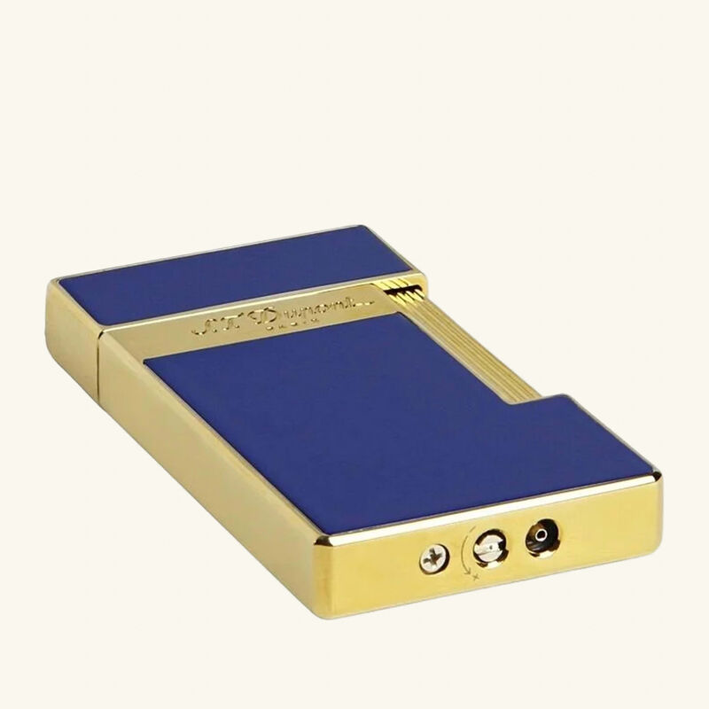 st dupont slimmy lighter blue