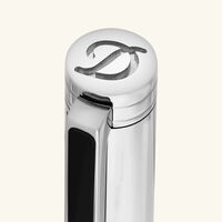 st dupont classique ballpoint pen silver