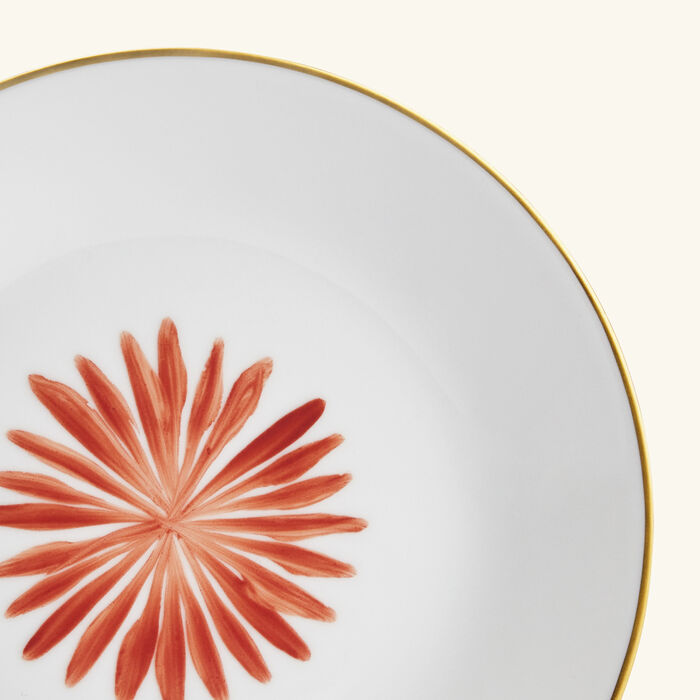 marie daage all e de cypr s bread plate round pink 15cm