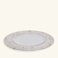 dimlaj hayat underplate round clear 32cm