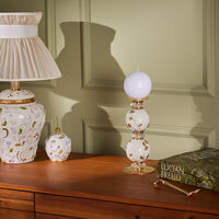 villari taormina candle holder white