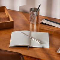 كريستوفل كوب جاردان ديدن لحفظ القرطاسية باللون الفضي