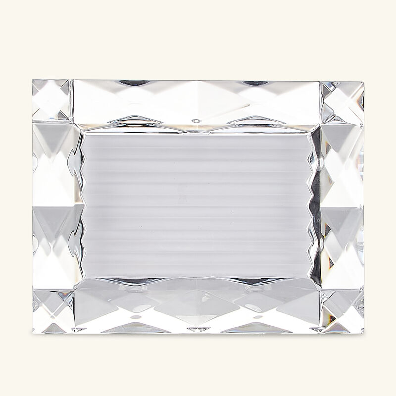 baccarat louxor picture frame clear 4x6