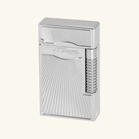 st dupont le grand dancing flame lighter silver