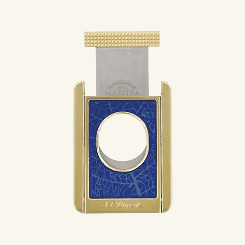 Partagas Cigar Cutter Blue st dupont partagas cigar cutter blue