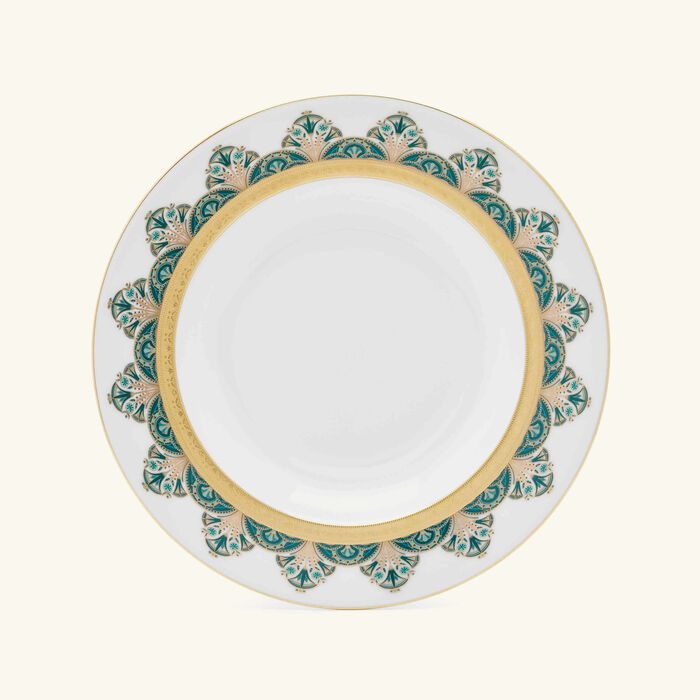 haviland r ves du nil soup plate green set of 2