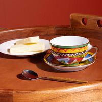 dolce gabbana casa carretto tea set pattern