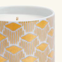 شمعة تمرة بالتعاون مع رزان العزوني برائحة العود والورد 150 غ صلصال شمعة تمرة بالتعاون مع رزان العزوني برائحة العود والورد 150 غ