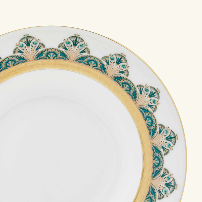 haviland r ves du nil soup plate green set of 2