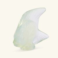 lalique fish figurine mini opalescent