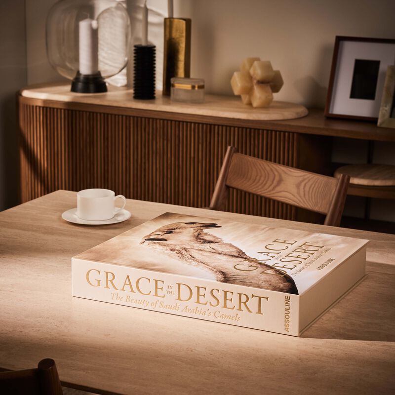 Grace in the Desert The Beauty of Saudi Arabia Camels Book 48x41cm assouline grace in the desert the beauty of saudi arabia camels book 48x41cm